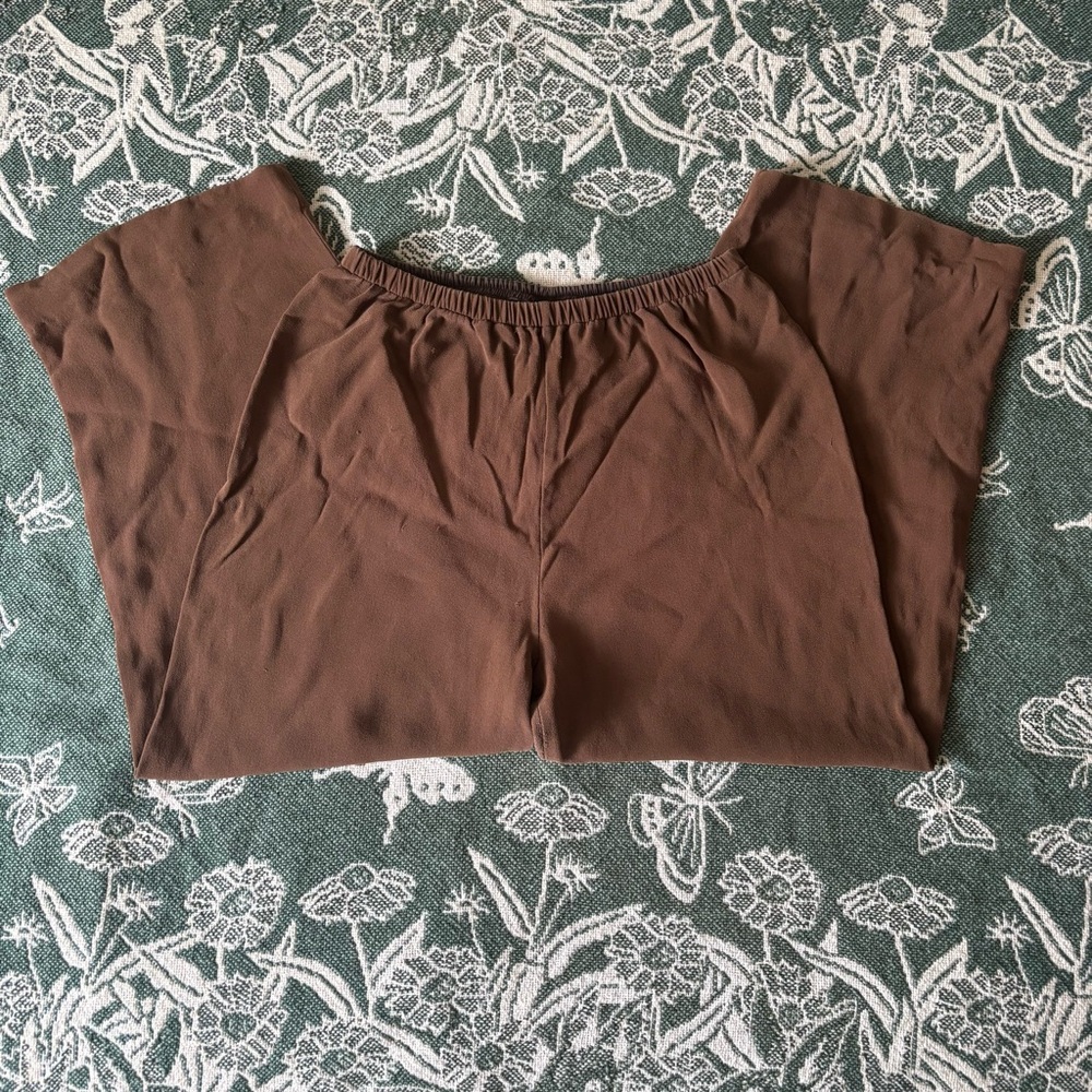 Brown Capri Pants